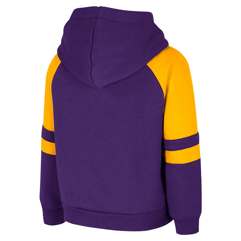 Sweat à capuche violet LSU Tigers pour tout-petit Colosseum