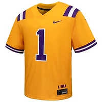 Toddler Nike #1 Gold LSU Tigers Alternate Untouchable Jersey