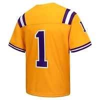 Toddler Nike #1 Gold LSU Tigers Alternate Untouchable Jersey