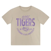 Toddler Tan LSU Tigers News Flash T-Shirt
