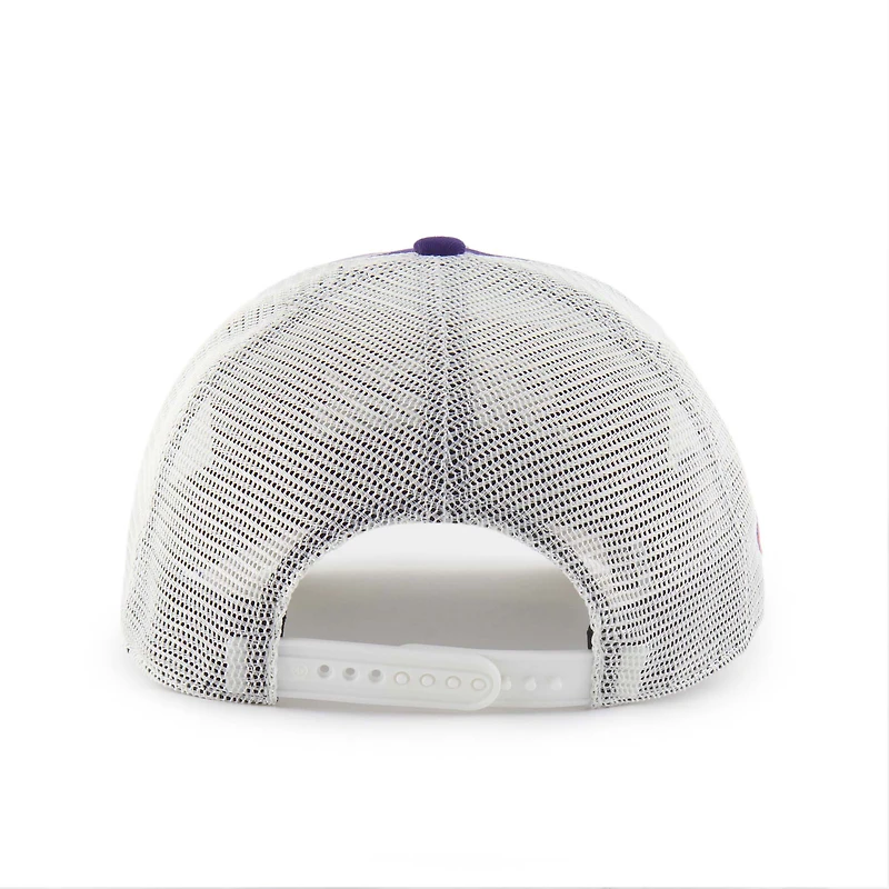 Unisex '47 Purple LSU Tigers Contemporary Basics Foundation Trucker Hitch Adjustable Hat