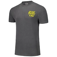 T-shirt unisexe noir LSU Tigers Hyper Local Large Mascot Stadium