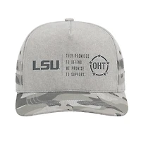 Unisex Colosseum  Gray LSU Tigers OHT Squad Podium Adjustable Hat