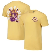 T-shirt unisexe doré LSU Tigers, mascotte portée hyper locale