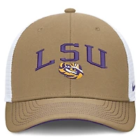 Unisex Nike  Purple/White LSU Tigers Primetime Arched Trucker Adjustable Hat
