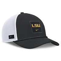 Casquette trucker unisexe Nike violette LSU Tigers 2026 On-Field Gameday Rope, ajustable