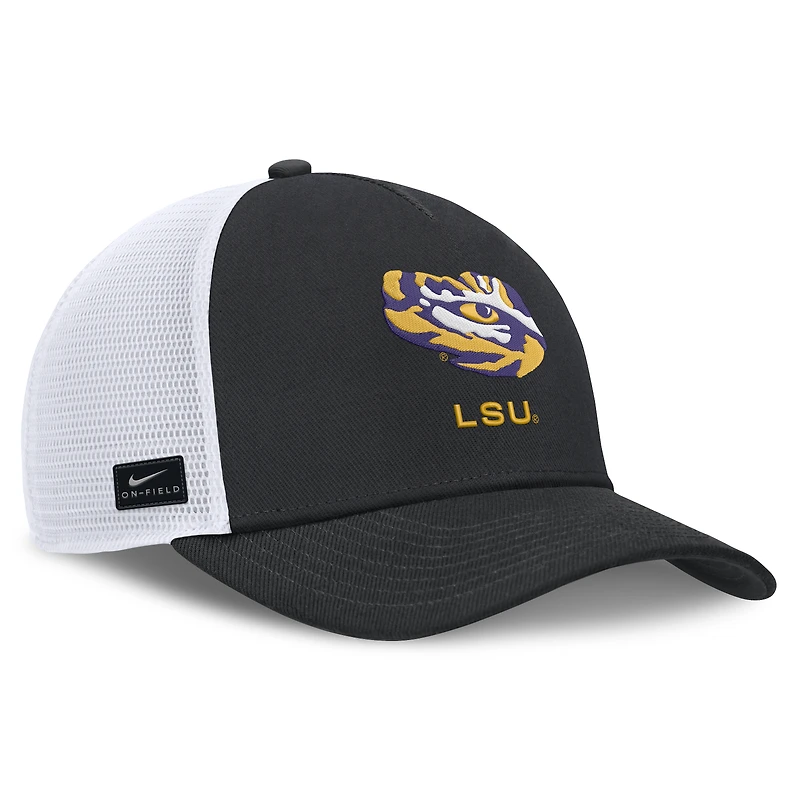 Unisex Nike Black LSU Tigers 2026 On-Field Gameday Trucker Hat