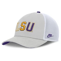 Casquette trucker unisexe Nike grise LSU Tigers 2026 Basketball Refresh 5 panneaux