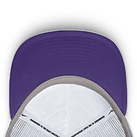 Unisex Nike Gray LSU Tigers 2026 Basketball Refresh 5-Panel Rise Trucker Hat