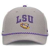 Unisex Nike Gray LSU Tigers Primetime Rise Rope Adjustable Hat