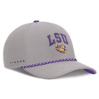 Unisex Nike Gray LSU Tigers Primetime Rise Rope Adjustable Hat