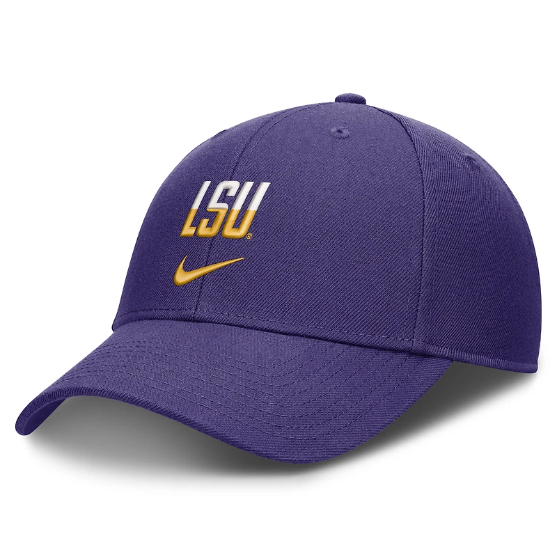 Unisex Nike Purple LSU Tigers 2026 On-Field Gameday Rise Adjustable Hat