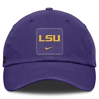 Casquette unisexe Nike violette LSU Tigers 2026 Sideline Club ajustable