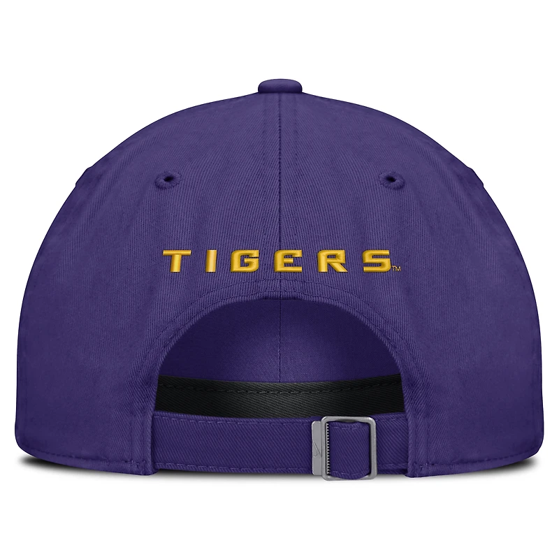 Unisex Nike Purple LSU Tigers 2026 Sideline Club Adjustable Hat