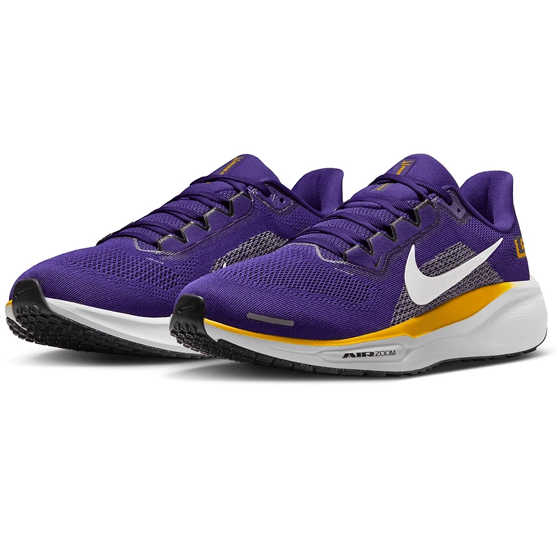 Unisex Nike Purple LSU Tigers Zoom Pegasus 41 Running Shoes