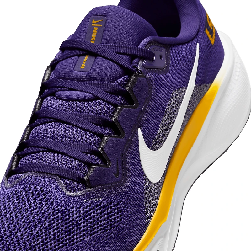 Chaussures de course unisexes Nike Zoom Pegasus 41 violettes des Tigers LSU