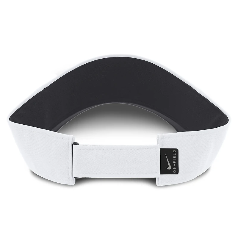 Unisex Nike White LSU Tigers 2026 On-Field Ace Adjustable Visor
