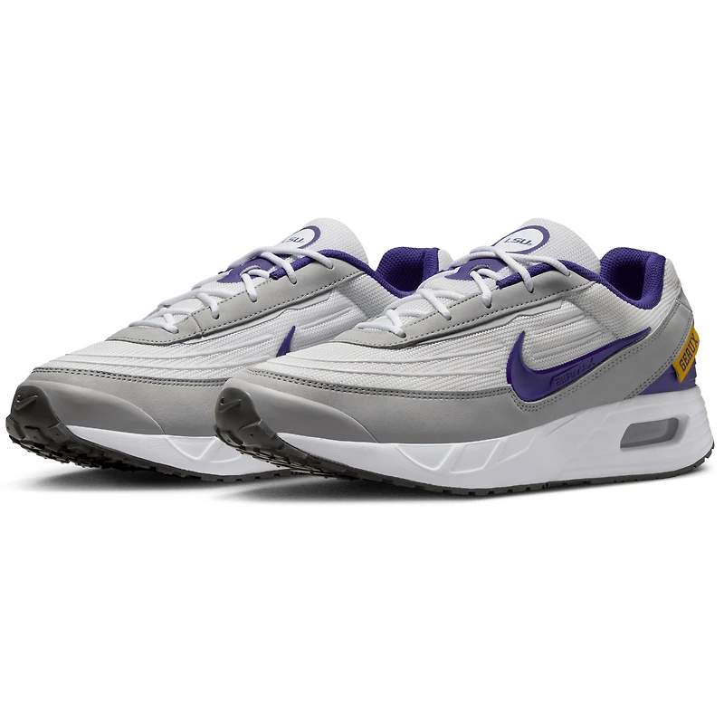 Baskets Nike Air Max Verse blanches unisexes des LSU Tigers