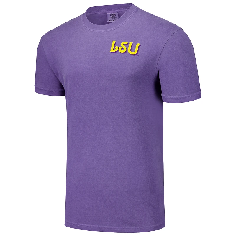 T-shirt unisexe violet LSU Tigers Hyper Local Mardi mascotte