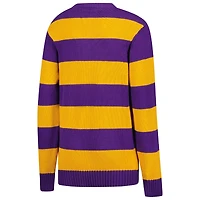 Unisex Uscape Apparel  Purple LSU Tigers Renew Knit Stadium Sweater