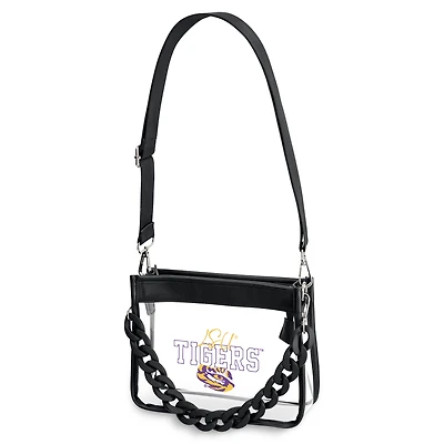 WEAR by Erin Andrews  LSU Tigers Plastic Chain Mini Crossbody Bag