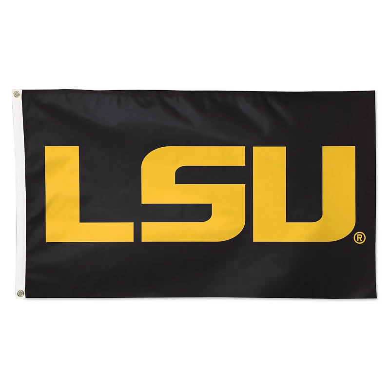 Drapeau de luxe vibrant WinCraft LSU Tigers 3' x 5' à une face