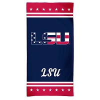 WinCraft LSU Tigers 60'' x 30'' Patriotic Spectra Beach Towel
