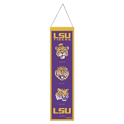 WinCraft  LSU Tigers 8" x 32" College Vault Evolution Banner