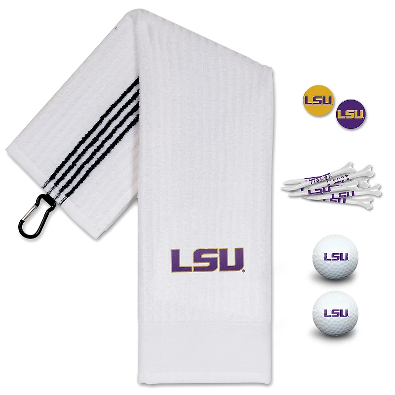 Coffret cadeau de golf WinCraft LSU Tigers