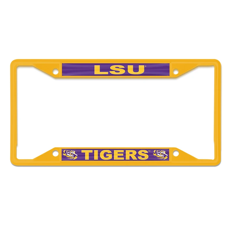 Cadre de plaque d'immatriculation WinCraft LSU Tigers