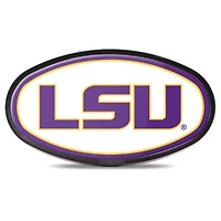 WinCraft LSU Tigers Oval Color-Covered Tailgate Hitch Cover