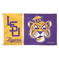 Drapeau WinCraft LSU Tigers College Vault Deluxe à une face