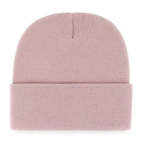 Bonnet tricoté à revers rose LSU Tigers Haymaker '47 pour femme