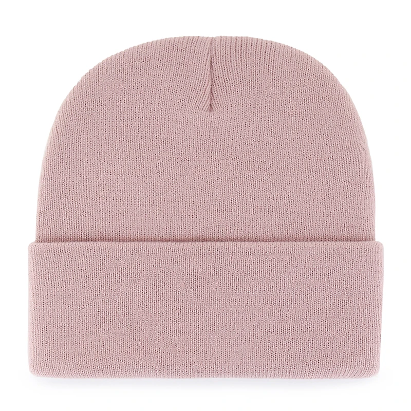 Bonnet tricoté à revers rose LSU Tigers Haymaker '47 pour femme