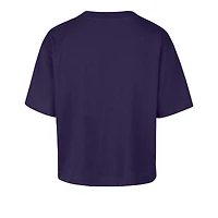T-shirt court décontracté violet LSU Tigers « Outreach City » pour femme, modèle 47