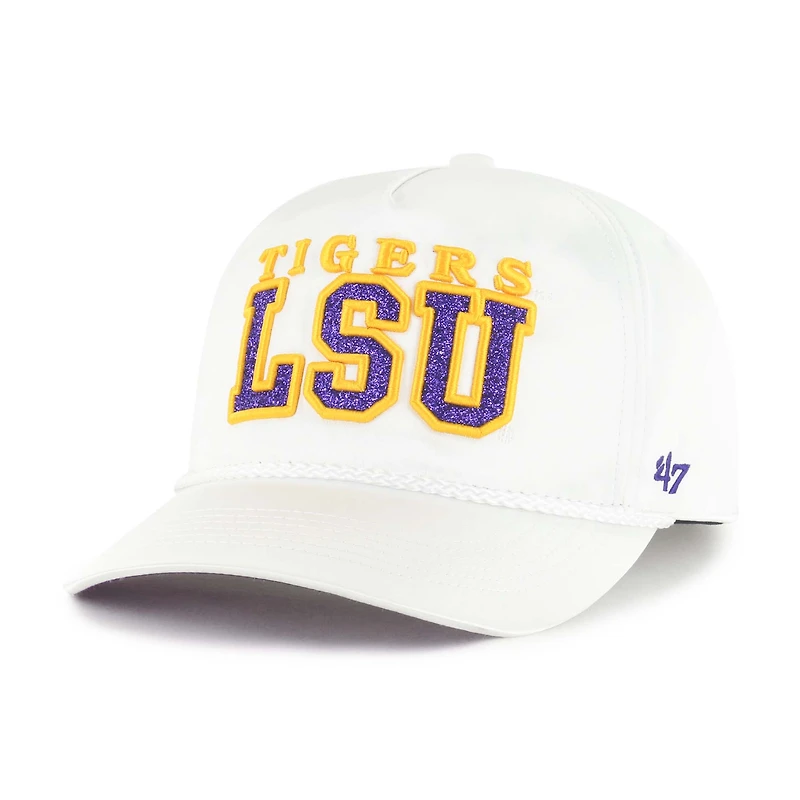 Casquette ajustable Outspoken Hitch blanche 1947 pour femme des Tigers de LSU