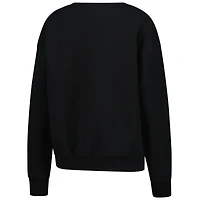 Sweat-shirt Powerblend noir Champion LSU Tigers pour femme