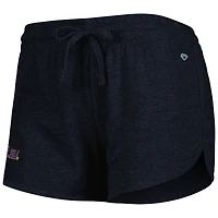 Women's Colosseum Heather Black LSU Tigers Simone Core Shorts