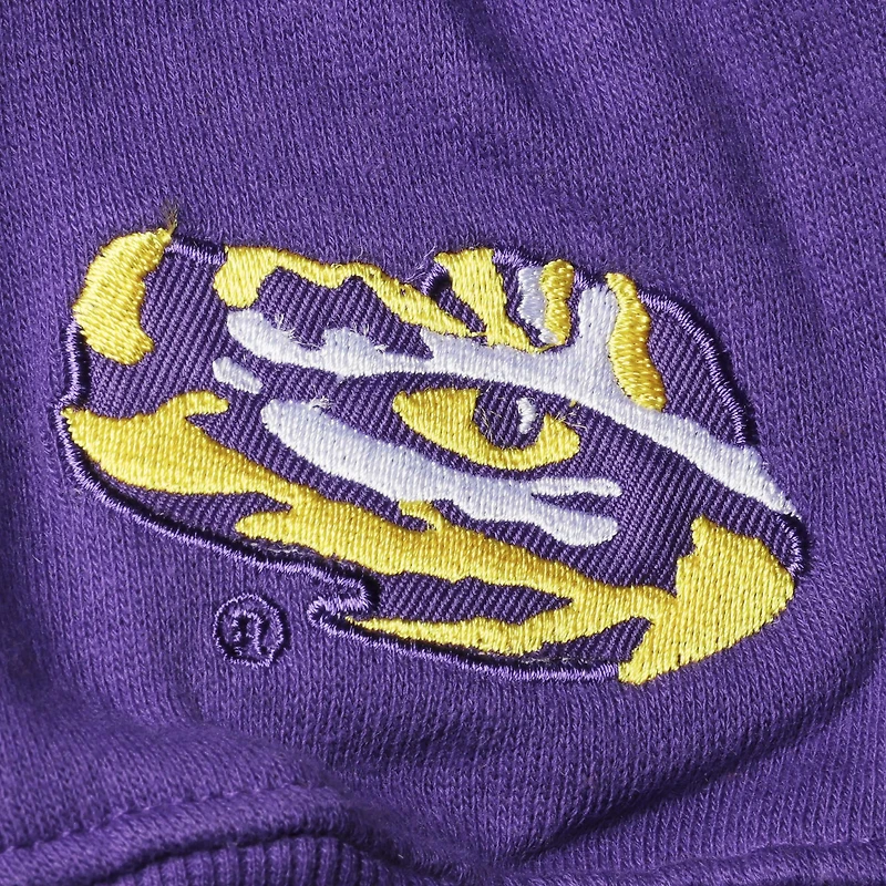 Women's Colosseum Purple LSU Tigers Campanile Pullover Sweatshirt