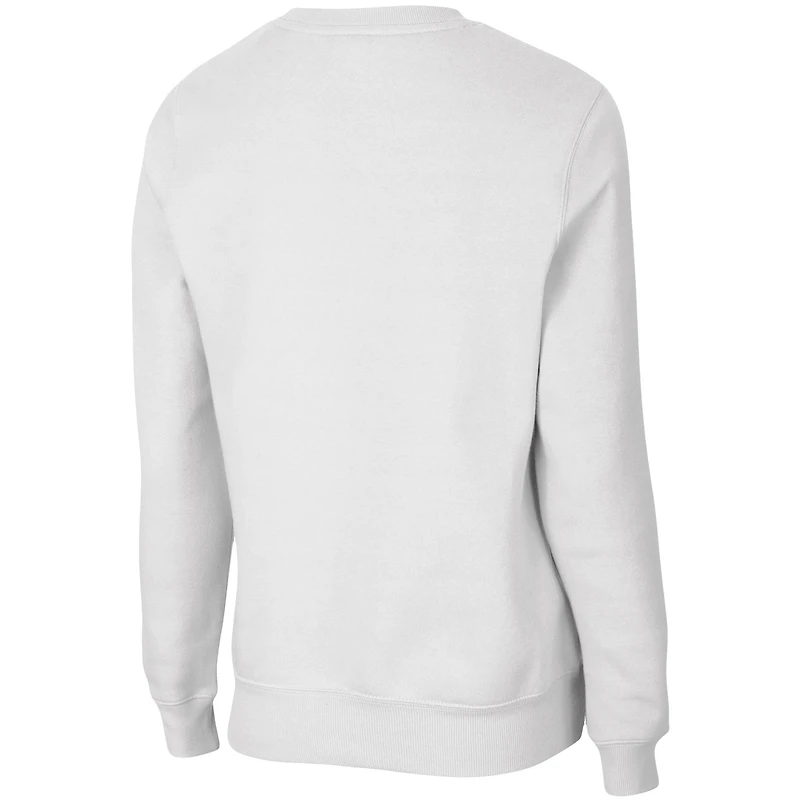 Sweat-shirt à enfiler Colosseum White LSU Tigers Campanile pour femme