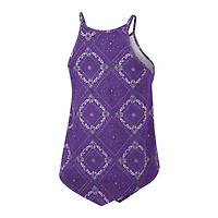 Women's Colosseum x Wrangler Purple LSU Tigers Bandana Tank Top