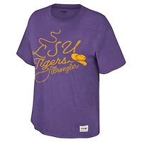 T-shirt surdimensionné Colosseum x Wrangler violet LSU Tigers Lasso pour femmes