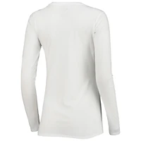 Women's Concepts Sport Purple/White LSU Tigers Flagship Long Sleeve Top & Pants Sleep Set