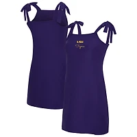 Women's Concepts Sport  Purple LSU Tigers Tie-Shoulder Nightdress