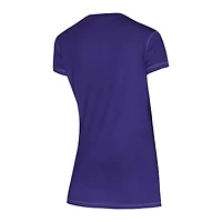 Ensemble de nuit Concepts Sport Purple LSU Tigers Vector pour femme, haut et pantalon en flanelle