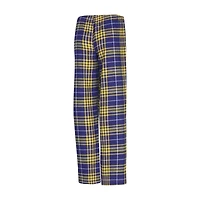 Women's Concepts Sport  Purple LSU Tigers Vector Top & Flannel Pants Sleep Set