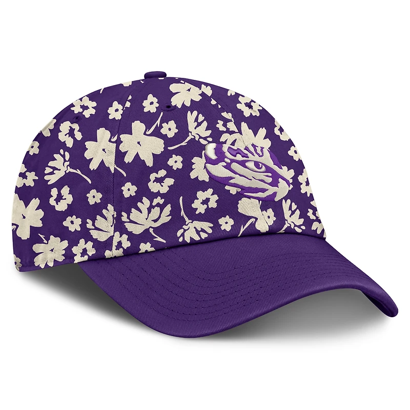 Women's Fanatics Purple LSU Tigers Blossom Adjustable Hat