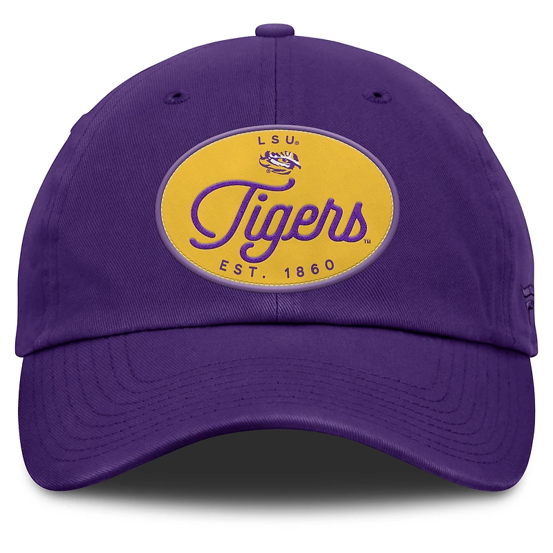 Casquette ajustable violette LSU Tigers Fanatics pour femmes