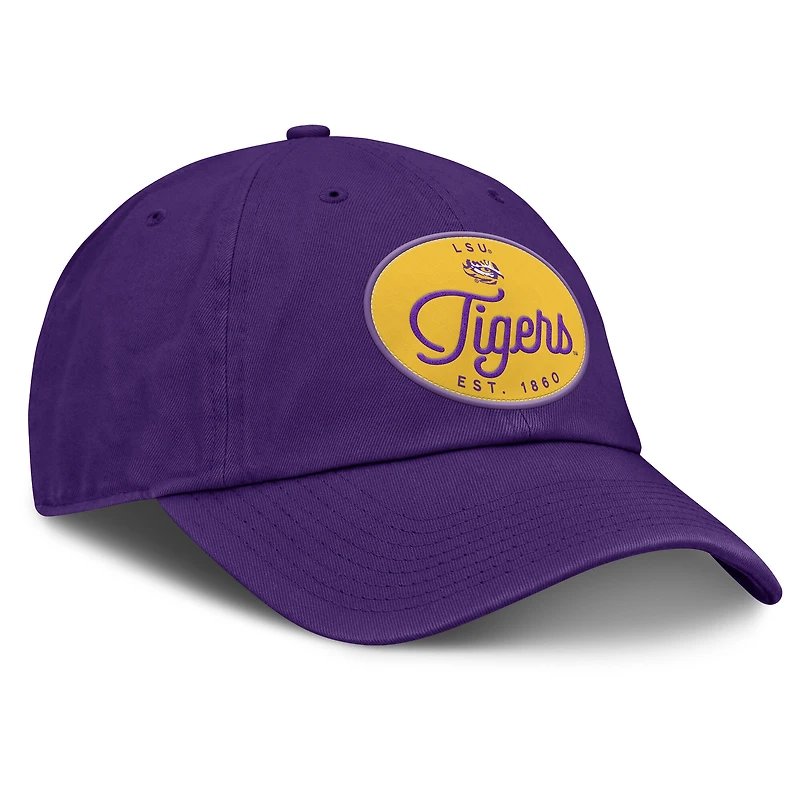 Casquette ajustable violette LSU Tigers Fanatics pour femmes