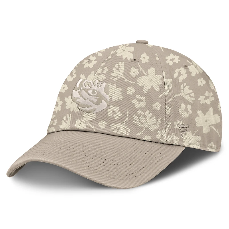 Casquette ajustable Fanatics Stone LSU Tigers Blossom pour femme